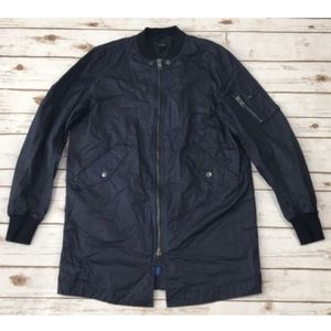 Diesel J-UBER Navy Blue Jacket Size L NWT #F25